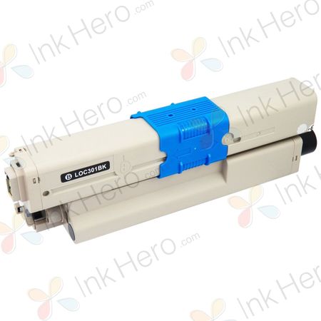 Oki 44973536 (C301 / C321) toner compatible negro (Ink Hero)