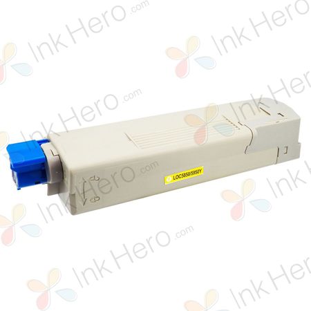 Oki 43865721 toner compatible amarillo (Ink Hero)