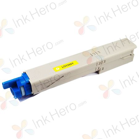 Oki 43459433 toner compatible amarillo (Ink Hero)