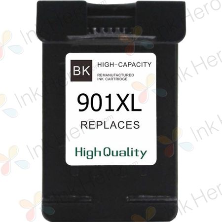 HP 901XL (CC654AE) cartucho de tinta compatible alta capacidad negro (Ink Hero)