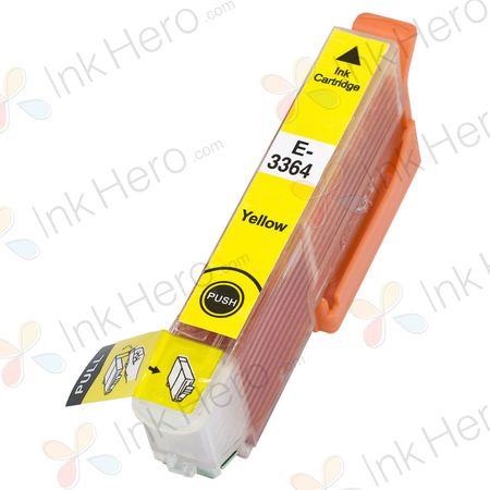 Epson 33XL cartucho de tinta compatible alta capacidad amarillo (Ink Hero)