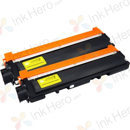 Pack de 2 Brother TN230Y toner compatibles amarillo (Ink Hero)