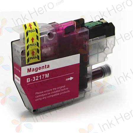 Brother LC3217M cartucho de tinta compatible alta capacidad magenta (Ink Hero)