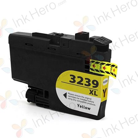 Brother LC3239Y cartucho de tinta compatible ultra alta capacidad amarillo (Ink Hero)