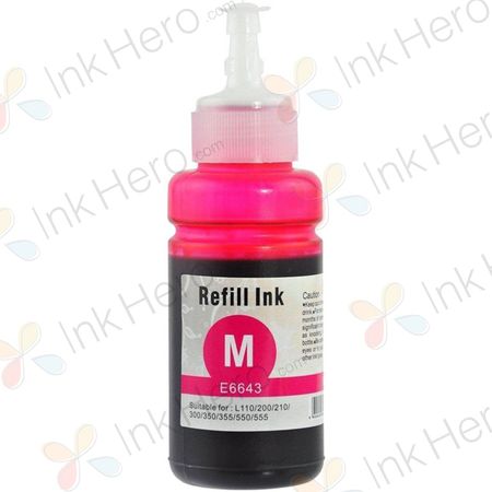 Epson 664 (T6643) botella de tinta magenta compatible (Ink Hero)