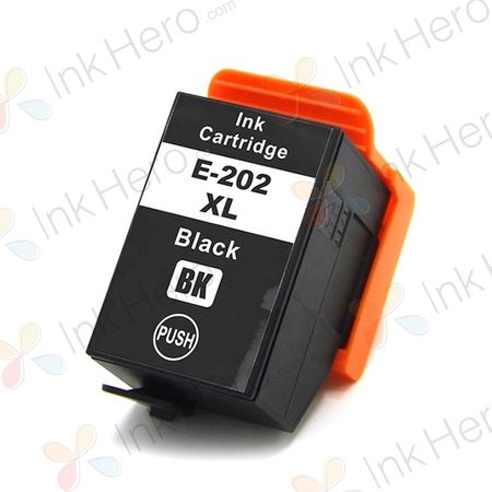 Epson 202XL cartucho de tinta negro compatible alta capacidad (Ink Hero)