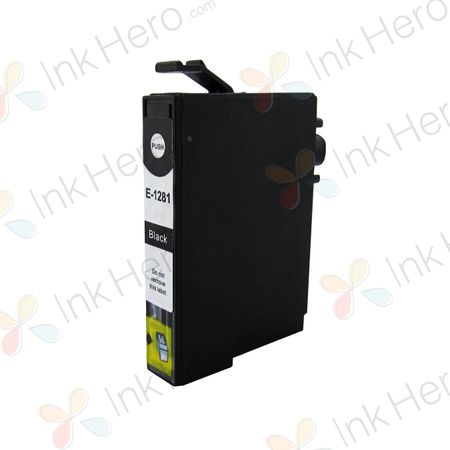 Epson T1281 cartucho de tinta compatible negro (Ink Hero)