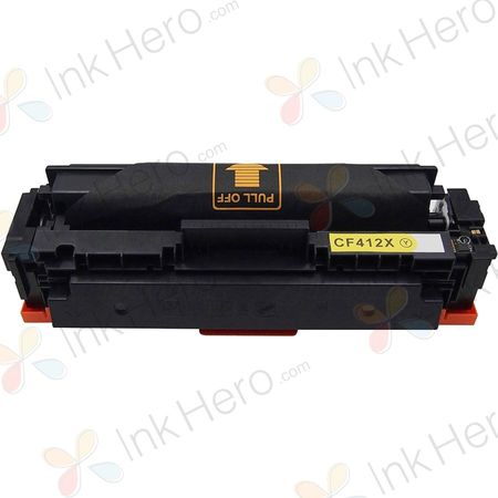 HP 410X (CF412X) toner compatible alta capacidad amarillo (Ink Hero)